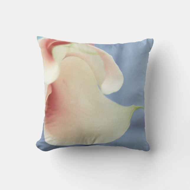 Vortex White Calla Lily Art Print Pillows (Front)