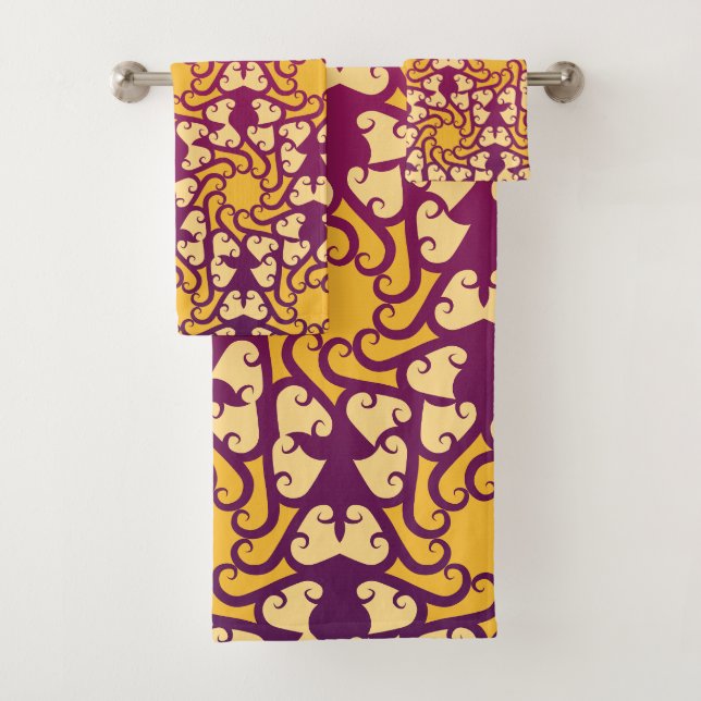 Vórtice Amanecer Bath Towel Set (Insitu)
