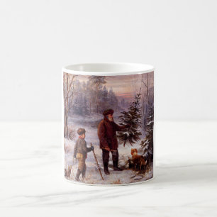 Vorweihnacht Franz Krüger Christmas Tree Snow  Coffee Mug