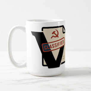 Vostok Logo Mug – Access Denied Until Caffeinated