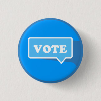 VOTE 2020 3 CM ROUND BADGE