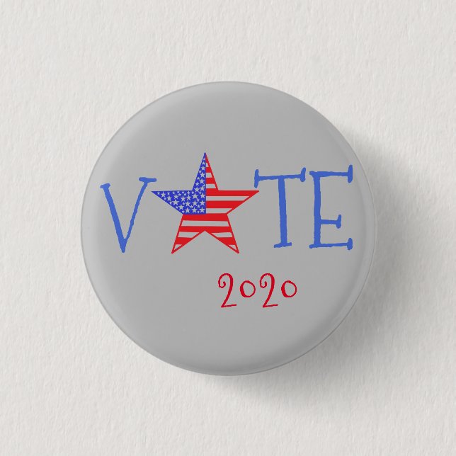 Vote 2020 Button (Front)
