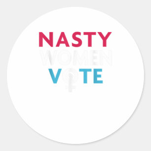Vote 2020 Election Shirt  Womens Rights Classic Round Sticker