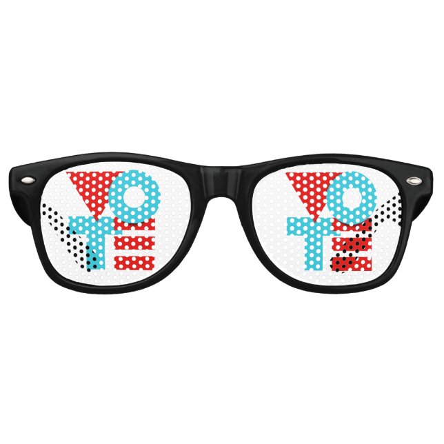 VOTE 2020 RETRO SUNGLASSES (Front)