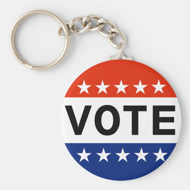Vote 2022 Midterm Election Key Ring (Front)