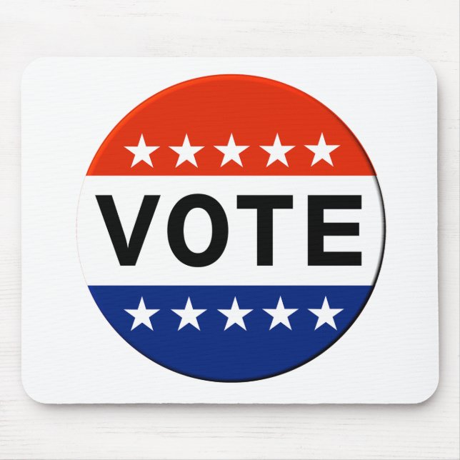 Vote 2022 Midterm Election Mouse Pad (Front)