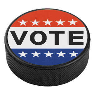 Vote 2026 Midterm Election Hockey Puck