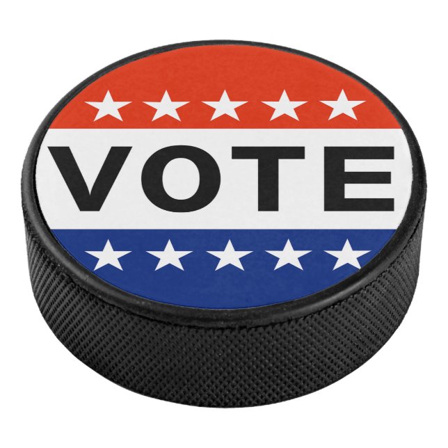 Vote 2026 Midterm Election Hockey Puck (3/4)