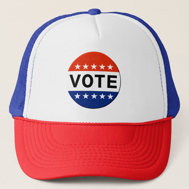 Vote 2026 Midterm Election Trucker Hat (Front)
