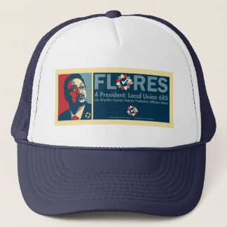 Vote 4 Flores Trucker Hat