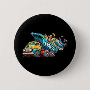 Vote  6 cm round badge