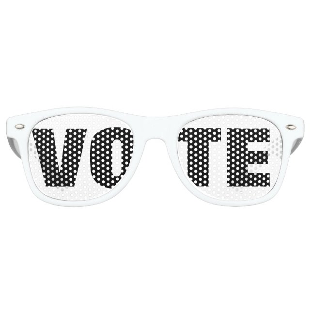 VOTE/ Adult Retro Party Glasses (Front)