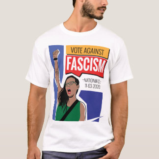 Vote Against Fascism Man's T-Shirt