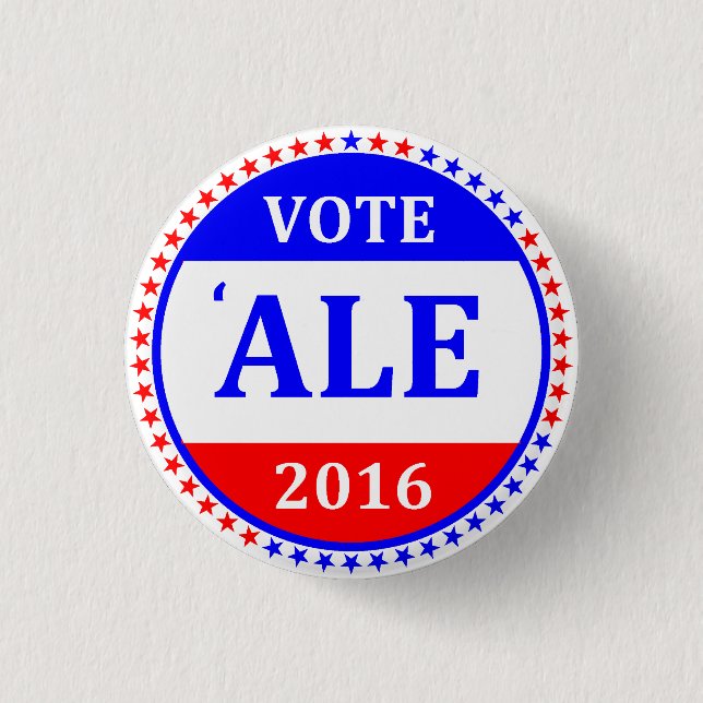 Vote 'ALE 2016 button (Front)