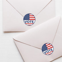 Vote American Flag Election