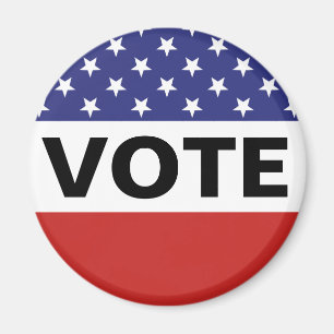 Vote American Flag Magnet