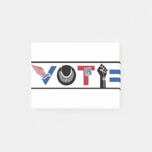 VOTE American, RBG, USPS, BLM, Peace and Equality Post-it Notes