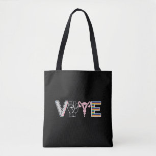 Vote Banned Books Reproductive Rights BLM LGBTQ Tote Bag