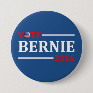 Vote Bernie Sanders 2016 7.5 Cm Round Badge