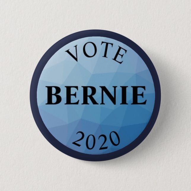 Vote Bernie Sanders 2020 6 Cm Round Badge (Front)
