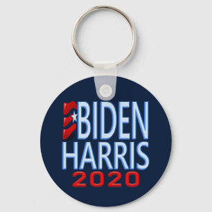 Vote Biden Harris President 2020 Election Campaign Key Ring