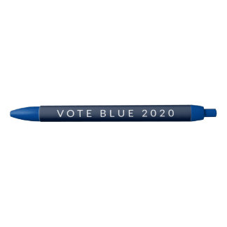 Vote Blue 2020 Democratic Party Promotional Simple Ink Pen