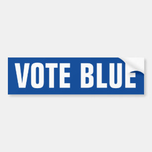 VOTE BLUE  BUMPER STICKER