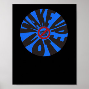 Vote Blue Democrat Anti-trump Poster
