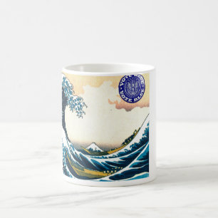Vote Blue - Follow the Blue Wave. Coffee Mug