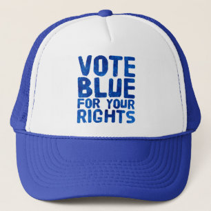 Vote Blue for Your Rights Trucker Hat