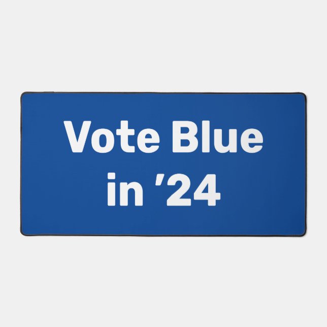 Vote Blue in 2024 Desk Mat (Front)