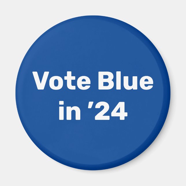 Vote Blue in 2024 Magnet (Front)