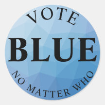 Vote Blue No Matter Who Democrat Political