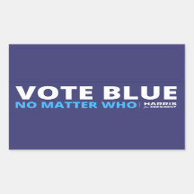 vote blue no matter who, harris for president