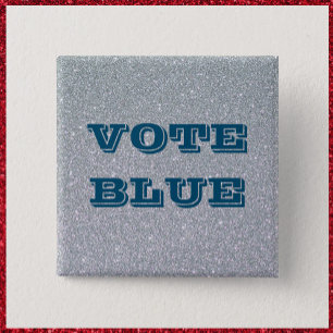 Vote Blue Pin (lapel button)