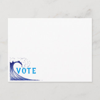 VOTE! - Blue Wave 2020 Postcard