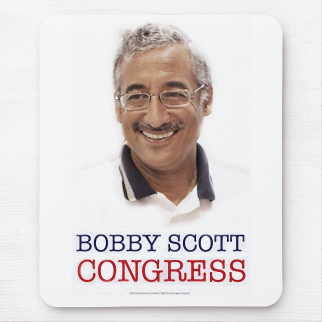 Vote Bobby Scott MOUSEPAD 2 (Front)