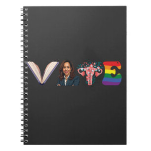 VOTE Books Uterus LGBT Kamala Harris Walz Election