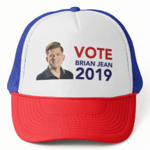 Vote Brian Jean Trucker Hat