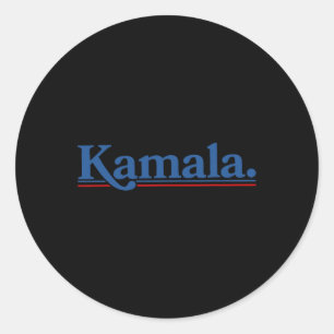 Vote Chavarri Kamala 2024 President Harris 2024 Classic Round Sticker