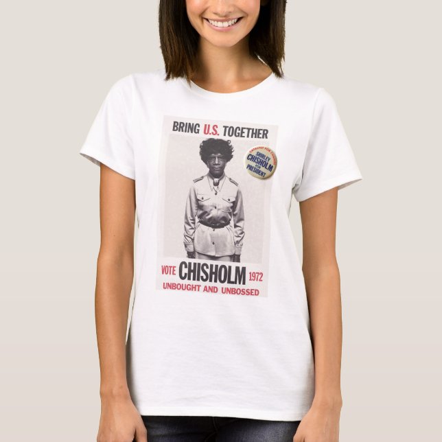 Vote Chisholm 1972 T-Shirt (Front)