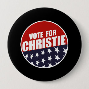 VOTE CHRISTIE BUTTON