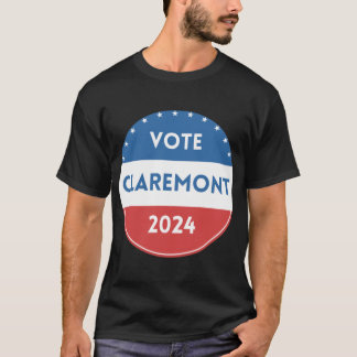 Vote Claremont 2024 T-Shirt