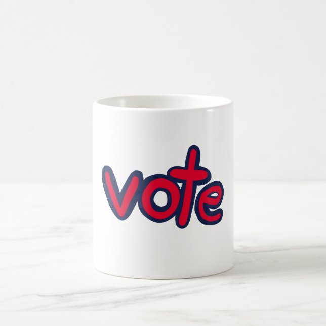 Vote Coffee Mug (Center)