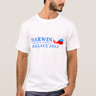 Vote Darwin & Wallace in 2012 T-Shirt