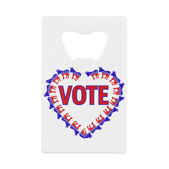 vote democrat donkey (Front)