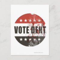Vote Dent sticker