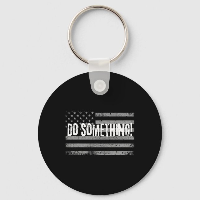 Vote Do Something Vote Kamala Harris Tim Wheimer 2 Key Ring (Front)