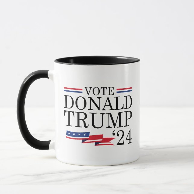 Vote Donald Trump 2024 Mug (Left)