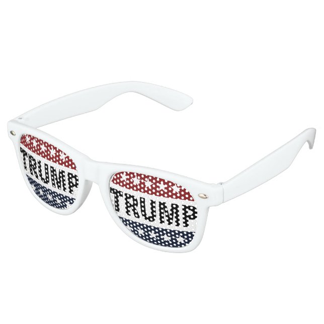 Vote Donald Trump Election Rally Party Sunglasses (Angled)